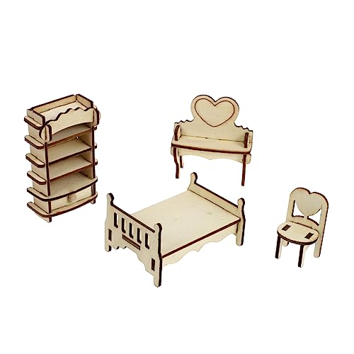 UPKOCH 1 Satz Puppenhaus kinderspielzeug für playmobilhauser puppenhauszubehör puppenhausmöbel Set Toys Zubehör für Puppenstuben Zubehör für Miniatur Holz UPKOCH 1 Satz Puppenhaus kinderspielzeug für playmobilhauser puppenhauszubehör puppenhausmöbel Set Toys Zubehör für Puppenstuben Zubehör für Miniatur Holz von UPKOCH