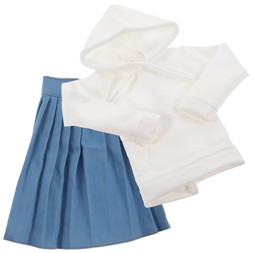 UPKOCH 1 Satz Puppenkleidung für Mädchen Sweatshirt mit Mütze und Dekorativem Rock für Große Puppen für Kreatives und DIY Kostüme UPKOCH 1 Satz Puppenkleidung für Mädchen Sweatshirt mit Mütze und Dekorativem Rock für Große Puppen für Kreatives und DIY Kostüme von UPKOCH
