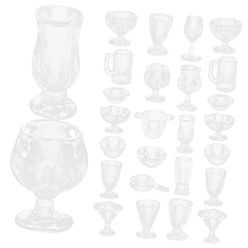 UPKOCH 1 Satz Puppenstubengeschirr für kinderspielzeug bestecke Toys for dessertgläser Mini- -Küchenzubehör Zubehör für Puppenhäuser Plastik Wiederverwendbar UPKOCH 1 Satz Puppenstubengeschirr für kinderspielzeug bestecke Toys for dessertgläser Mini- -Küchenzubehör Zubehör für Puppenhäuser Plastik Wiederverwendbar von UPKOCH