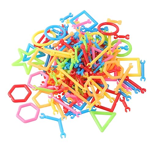 UPKOCH 1 Satz Puzzle Für Puzzlematte Dartscheibe Bausteine ​​zusammenbauen Pädagogisches Bauingenieurwesen Bausteine ​​Bars von UPKOCH