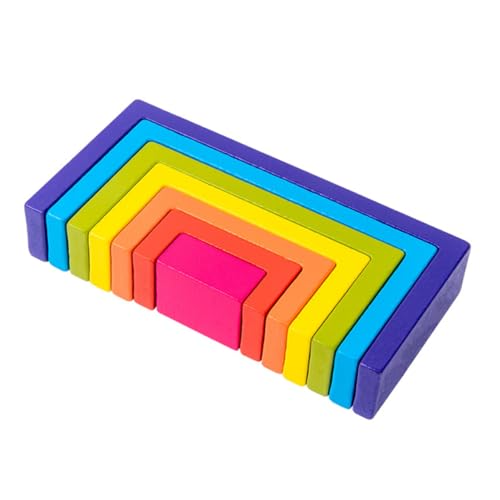 UPKOCH Bausteine ​​kinderspielzeug Kinderspielzeug 1 Set Natürliche Massivholzblöcke Für Die Intelligenzentwicklung Von Kindern von UPKOCH