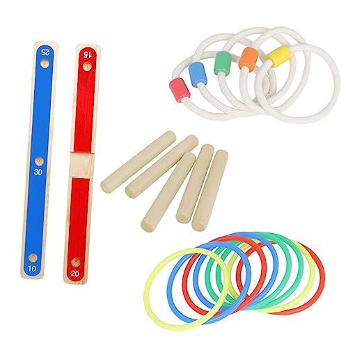UPKOCH 1 Satz Ringwurf- Wurfringe Spiel werfen stapeln interaktives holzspielzeug kinderspielzeug Kreis Ringwurfspielzeug Kunststoff Colorful UPKOCH 1 Satz Ringwurf- Wurfringe Spiel werfen stapeln interaktives holzspielzeug kinderspielzeug Kreis Ringwurfspielzeug Kunststoff Colorful von UPKOCH