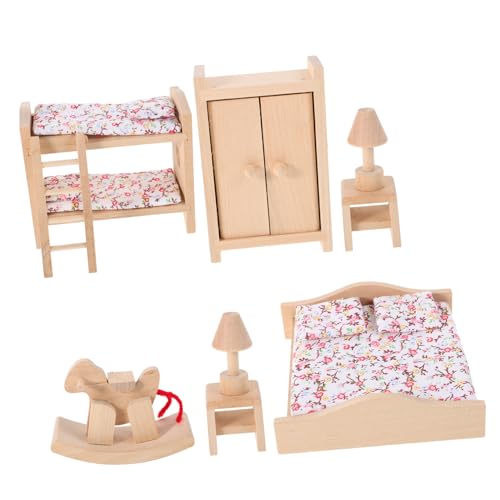 UPKOCH 1satz Miniatur Möbel Set Für Puppenhaus Realistische Schlafzimmer Dekoration Für Junge Mädchen Fördert Kreativität Und Motorik Für Rollenspiele Detaillierte Und Hochwertige UPKOCH 1satz Miniatur Möbel Set Für Puppenhaus Realistische Schlafzimmer Dekoration Für Junge Mädchen Fördert Kreativität Und Motorik Für Rollenspiele Detaillierte Und Hochwertige von UPKOCH