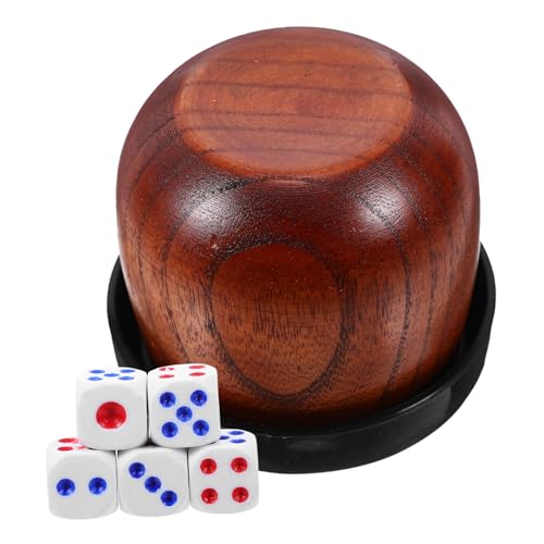 UPKOCH 1 Satz Satz Würfelbecher-Set Code Würfelbrettspiel Würfeltablett Brettspiele Würfelspiel Würfelschüttler Abgerundete Eckwürfel Würfel Zubehör Spielzubehör Plastik UPKOCH 1 Satz Satz Würfelbecher-Set Code Würfelbrettspiel Würfeltablett Brettspiele Würfelspiel Würfelschüttler Abgerundete Eckwürfel Würfel Zubehör Spielzubehör Plastik von UPKOCH