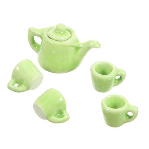 UPKOCH 1 Satz Satz teeservice The Craft Teeservice Kreatives Miniatur Spender Schüssel Fälschung Teezubehör Mini-Teetassen Mini- Keramik Light Green UPKOCH 1 Satz Satz teeservice The Craft Teeservice Kreatives Miniatur Spender Schüssel Fälschung Teezubehör Mini-Teetassen Mini- Keramik Light Green von UPKOCH