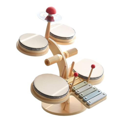 UPKOCH 1 Satz Schlagzeug Für Musikspielzeug Für Schlagzeug-spielset Musikinstrumente Musikinstrument- Musikalisches Trommelspielzeug Holz UPKOCH 1 Satz Schlagzeug Für Musikspielzeug Für Schlagzeug-spielset Musikinstrumente Musikinstrument- Musikalisches Trommelspielzeug Holz von UPKOCH