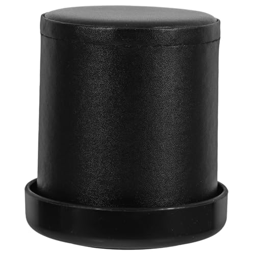 UPKOCH 1 Satz Siebbecher Aus Geräuschlosem Leder Essenswürfel Shaker Zinn Kaffeebecher Untertasse Jumbo-würfel Ausgefallene Würfel Tassen Großer Würfelbecher Kaffeetasse Green Plastik von UPKOCH