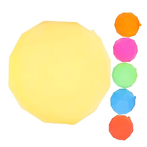 UPKOCH 1 Satz Silikonwasserball Wiederverwendbare Bälle Spielzeugballons Wasserballon Poolspielzeug Wasserschlauchboote Wasserspielzeug Zubehör Für Wasserspiele Kieselgel 6 Stück von UPKOCH