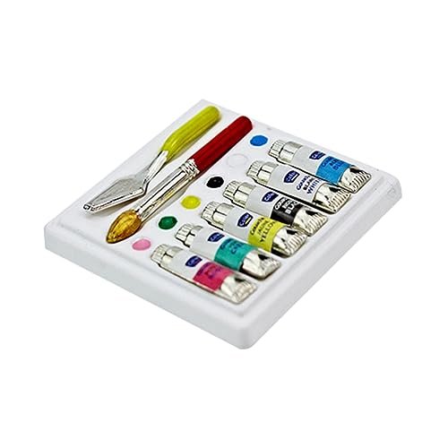 UPKOCH 1 Satz Simulation Aquarell Mini Furniture Miniature playthings Malset Zeichenspielzeug vorgeben für Modelle Spielzeuge Mini-Aquarell-Spielzeug Mini- -Dekore Puppenhaus schmücken von UPKOCH