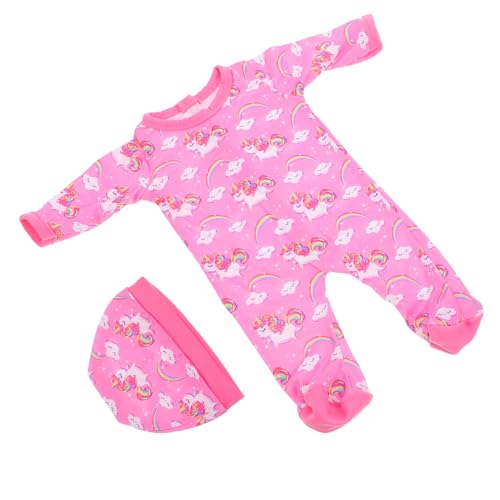 UPKOCH 1 Satz Simulationspuppenkleidung Mädchenpuppenspielzeug Dolly Mädchen 18-Zoll-Puppen-Outfit Kleidung Für Puppen Puppenkleidung Overall Outfit Für Puppe Violett Stoff UPKOCH 1 Satz Simulationspuppenkleidung Mädchenpuppenspielzeug Dolly Mädchen 18-Zoll-Puppen-Outfit Kleidung Für Puppen Puppenkleidung Overall Outfit Für Puppe Violett Stoff von UPKOCH