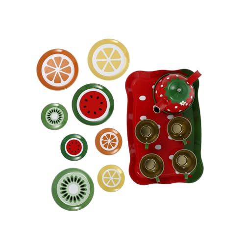 UPKOCH Teetassen-modellspielzeug - 1 Set Mini-haushaltszubehör Mit Teekannenspielzeug Aus Weißblech Perfekt Für Fantasievolles Spielen Von Kindern UPKOCH Teetassen-modellspielzeug - 1 Set Mini-haushaltszubehör Mit Teekannenspielzeug Aus Weißblech Perfekt Für Fantasievolles Spielen Von Kindern von UPKOCH