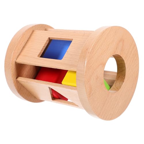 UPKOCH 1 Satz Sortierspielzeug Aus Holz Kinderspielzeug Lehrmittel Farblernspielzeug Für Holzwalze Hilfsmittel Für Den Kindergartenunterricht Cartoon-textiltrommel Babyspielzeug UPKOCH 1 Satz Sortierspielzeug Aus Holz Kinderspielzeug Lehrmittel Farblernspielzeug Für Holzwalze Hilfsmittel Für Den Kindergartenunterricht Cartoon-textiltrommel Babyspielzeug von UPKOCH