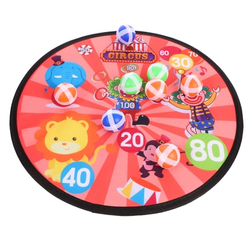 UPKOCH Klebriges Brettspiel Mit Zirkusthema Für Kinder – 1 Set Lernspielzeug Mit Tragbarem Design Für Ostern von UPKOCH