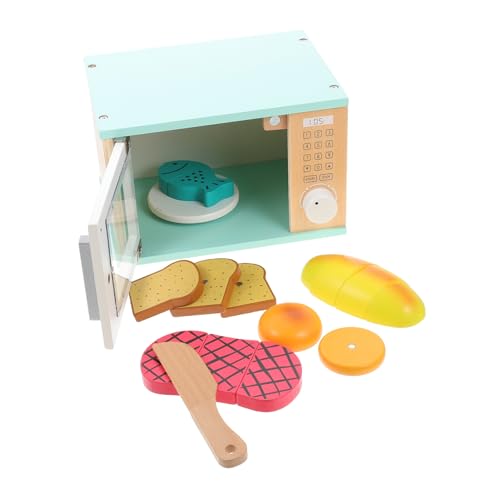 UPKOCH 1 Satz Spielhaus Spielzeug geschirrset kinderküche Kitchen Set for Kind TUT so, als koche Spielzeug interaktives Kinderspielzeug Spielset aus Holz Spielzeuge Küchenspielzeug von UPKOCH