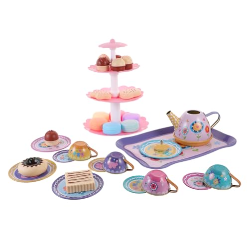 UPKOCH 1 Satz Spielhaus Teeservice Dekorationen für Teepartys für Kinder Stellen Sie Sich vor, Sie Spielen EIN Teeparty-Set Spielzeug für Mädchen Mädchenspielzeug Miniatur-Teegeschirr von UPKOCH