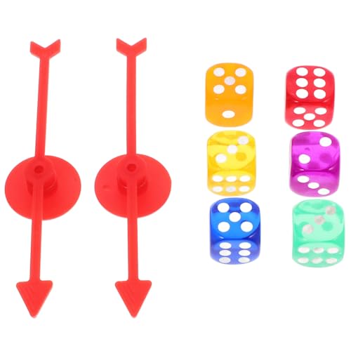 UPKOCH 1 Satz Spielradzeiger Versammlung Party Ludo-Spiel Für Pfeile Zubehör Brettspiel Pfeile Brettspiele Würfel Brettspiele Selber Machen Spielpfeile Aus Kunststoff Abs von UPKOCH