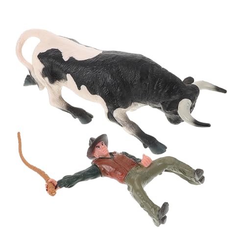 UPKOCH 1 Satz Stierkampfmodell bronziert Figur Spielzeugbulle Cowboy Desktop-Stier- Welpenmodell Wohnkultur simulierte Stierstatue Stierdekoration Stier- für Zuhause Harz UPKOCH 1 Satz Stierkampfmodell bronziert Figur Spielzeugbulle Cowboy Desktop-Stier- Welpenmodell Wohnkultur simulierte Stierstatue Stierdekoration Stier- für Zuhause Harz von UPKOCH