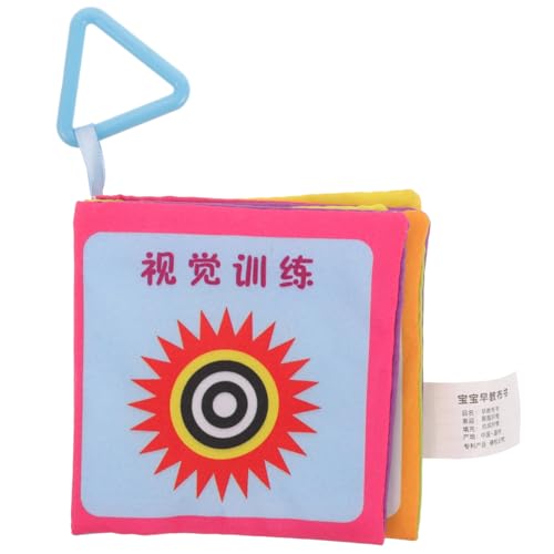 UPKOCH 1 Satz Stoffbuch Babytuchbücher Babybücher Aus Weichem Stoff Sensorisches Bücher Für Kleinkinder Stoffbücher Für Babys Babybücher Mit Textur von UPKOCH
