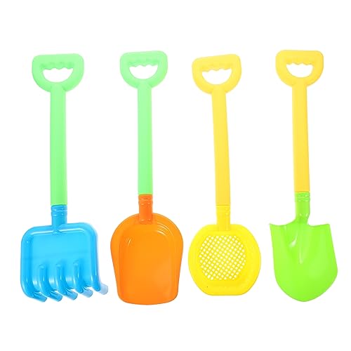 UPKOCH Sandkasten-strandspielzeug 4-in-1-strandspielzeug-set Für Kinder Bagger Lustige Werkzeuge Zum Spielen Zufällige Farbe von UPKOCH