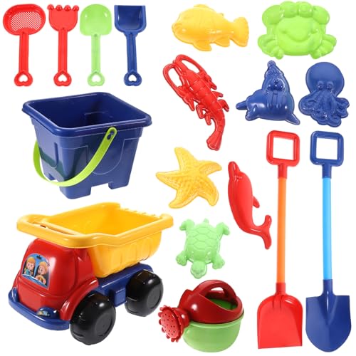 UPKOCH 1 Satz Strandspielzeug Set Teiliges Sandspielzeug für Geeignet für Drinnen und Draußen Kreatives Sandspielzeug für Jungen und Mädchen Großer Schaufel und Buggy UPKOCH 1 Satz Strandspielzeug Set Teiliges Sandspielzeug für Geeignet für Drinnen und Draußen Kreatives Sandspielzeug für Jungen und Mädchen Großer Schaufel und Buggy von UPKOCH