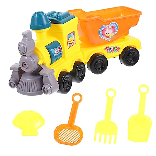 UPKOCH 1 Satz Strandzugspielzeug Sandspielzeug Für Kleinkinder Schloss-Form- Bauspielzeug So Tun, Als Ob Sie EIN Strandspielzeug Sandwerkzeuge Für Yellow Plastik UPKOCH 1 Satz Strandzugspielzeug Sandspielzeug Für Kleinkinder Schloss-Form- Bauspielzeug So Tun, Als Ob Sie EIN Strandspielzeug Sandwerkzeuge Für Yellow Plastik von UPKOCH
