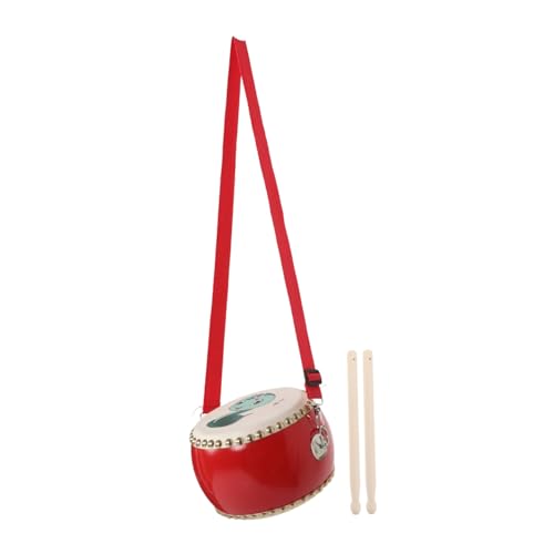 UPKOCH 1 Satz Tambourin Handtrommel Kindergarten Langlebiges musikinstrumente Instrumente für Chinesisches für Handdrache PVC von UPKOCH