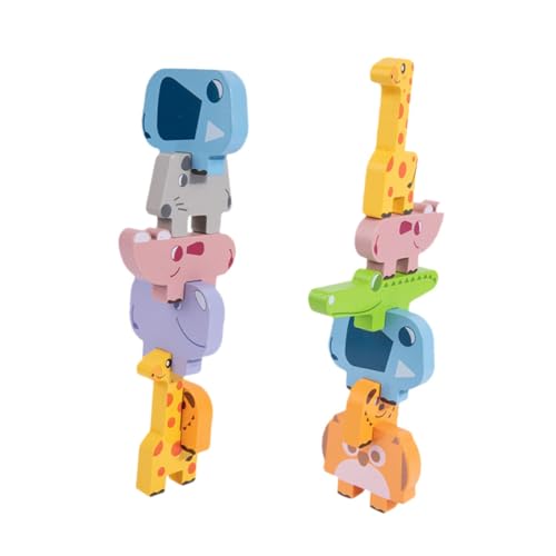 UPKOCH 1 Satz Tier Türme Bausteine Spiele Kleinkinder Für Stapelblöcke Balancieren Stapeln Ziegel Holz UPKOCH 1 Satz Tier Türme Bausteine Spiele Kleinkinder Für Stapelblöcke Balancieren Stapeln Ziegel Holz von UPKOCH