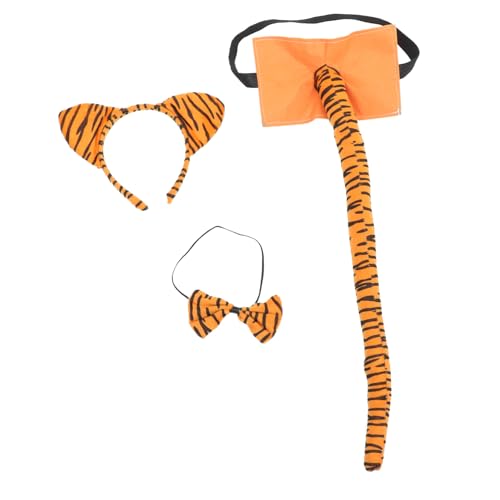 UPKOCH 1satz Tiger Kostüm Set Für Teiliges Tiger Ohr Stirnband Fliege Und Für Halloween Und Kostümpartys Bequemes Material Vielseitig Einsetzbar UPKOCH 1satz Tiger Kostüm Set Für Teiliges Tiger Ohr Stirnband Fliege Und Für Halloween Und Kostümpartys Bequemes Material Vielseitig Einsetzbar von UPKOCH