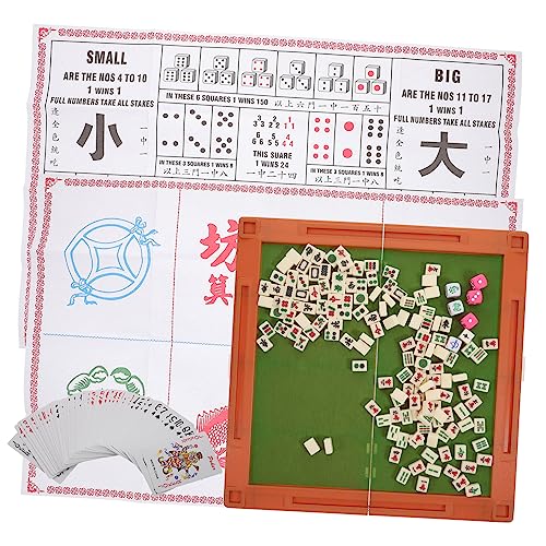 UPKOCH 1 Satz Tragbares Mahjong -Set Tabletop -Zubehör Reisen Mini-Mahjong-Spiel tragbarer Mini interessantes Brettspiel lustiges Brettspiel Reisespiele Abs UPKOCH 1 Satz Tragbares Mahjong -Set Tabletop -Zubehör Reisen Mini-Mahjong-Spiel tragbarer Mini interessantes Brettspiel lustiges Brettspiel Reisespiele Abs von UPKOCH