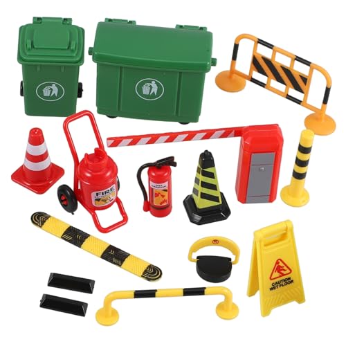 UPKOCH 1 Satz Verkehrsbarrikadenmodell Mini Kinderspielzeug Straße Für Zeichen Winzige Spielsachen Hilfsmittel Für Den Schulunterricht Plastik UPKOCH 1 Satz Verkehrsbarrikadenmodell Mini Kinderspielzeug Straße Für Zeichen Winzige Spielsachen Hilfsmittel Für Den Schulunterricht Plastik von UPKOCH