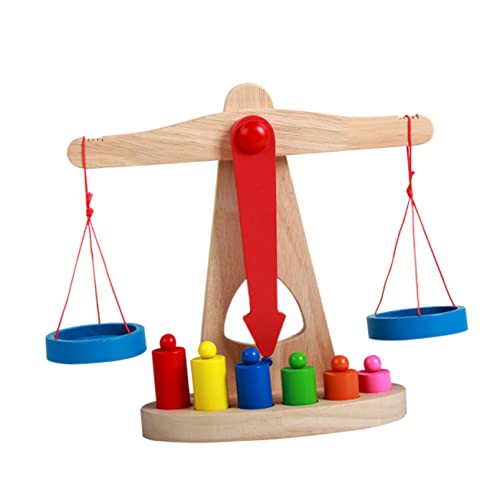 UPKOCH 1 Satz Waagen Ausbalancieren Waage Für Lehrmittel Bildungsspielzeug Aus Holz Spielsachen Skalieren Frühpädagogisches Unterrichtsmaterialien Hölzern UPKOCH 1 Satz Waagen Ausbalancieren Waage Für Lehrmittel Bildungsspielzeug Aus Holz Spielsachen Skalieren Frühpädagogisches Unterrichtsmaterialien Hölzern von UPKOCH