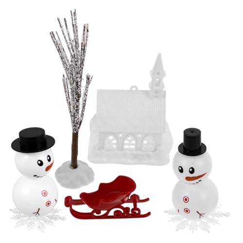 UPKOCH 1 Satz Weihnachtsspielzeug Ornament Zubehör Schneemann-kit Dekoration Figuren Schneemänner Gefälscht Drinnen Schmücken Wollen Mini Bausätze Künstlich Einen Schneemann Bauen Plastik UPKOCH 1 Satz Weihnachtsspielzeug Ornament Zubehör Schneemann-kit Dekoration Figuren Schneemänner Gefälscht Drinnen Schmücken Wollen Mini Bausätze Künstlich Einen Schneemann Bauen Plastik von UPKOCH