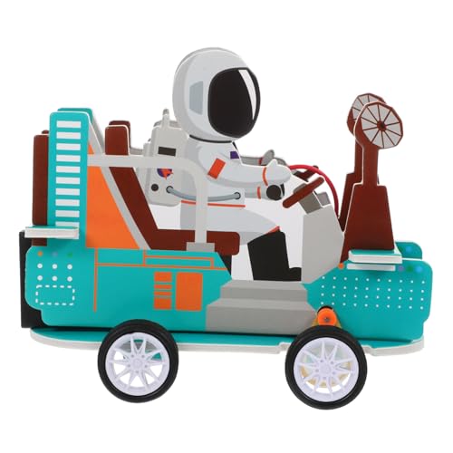 UPKOCH 1 Satz Weltraumautosmodell Wissenschafts Projekt Wissenschafts-Kits Für DIY-pädagogische Technische Experimente Wissenschaftsprojekt-Requisite Eva-Schaum Bunt von UPKOCH