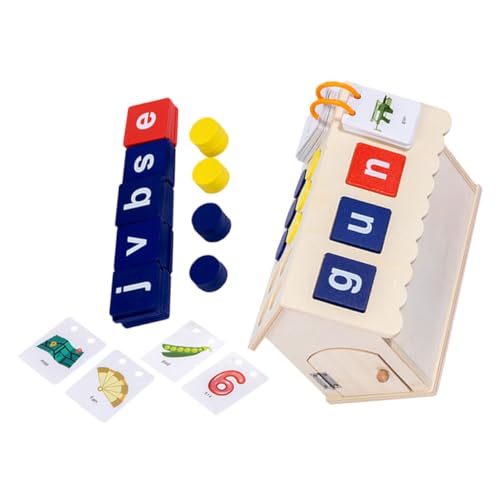 UPKOCH 1 Satz Wort Frühschulhaus Kinderspielzeug Lernspielzeug Für Kleinkinder Engagiertes -Alphabet -rechtschreibspiel Brieferkennung Für Den Kindergarten Lernen Holz UPKOCH 1 Satz Wort Frühschulhaus Kinderspielzeug Lernspielzeug Für Kleinkinder Engagiertes -Alphabet -rechtschreibspiel Brieferkennung Für Den Kindergarten Lernen Holz von UPKOCH