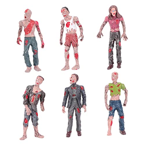 UPKOCH Mini-Zombie-Figuren Motion 1 Set Aus Plastikspielzeug Für Die Dekoration Von Jungen Und Mädchen Zum Spielen Und Für Partyatmosphäre von UPKOCH