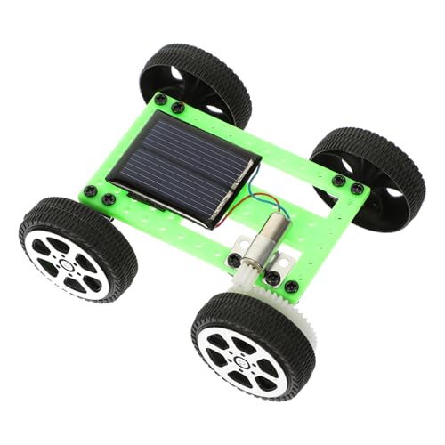 UPKOCH Solarauto-modellbausatz Pädagogisches Spielzeug Für Jungen Und Mädchen Interaktives Wissenschaftsprojekt-Spielzeug Robuste Holzkonstruktion Zum Zusammenbauen von UPKOCH