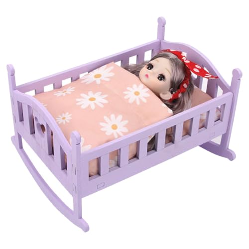 UPKOCH 1 Satz babywiege aus Holz holzspielzeug Toys Vorratsbehälter mit Deckel Aufbewahrungskörbe aus Weidengeflecht mit Deckel Puppenminibett Mini- -Puppenbett hölzern UPKOCH 1 Satz babywiege aus Holz holzspielzeug Toys Vorratsbehälter mit Deckel Aufbewahrungskörbe aus Weidengeflecht mit Deckel Puppenminibett Mini- -Puppenbett hölzern von UPKOCH