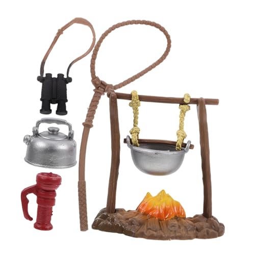UPKOCH 1 Satz falsches Lagerfeuer Campingspielzeug für klein Bausatz im Freien Röhren Essentials Miniatur Lagerfeuer Miniatur-Campingmodelle Plastik UPKOCH 1 Satz falsches Lagerfeuer Campingspielzeug für klein Bausatz im Freien Röhren Essentials Miniatur Lagerfeuer Miniatur-Campingmodelle Plastik von UPKOCH