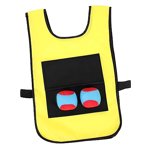 UPKOCH 1 Satz klebriges Ziel interaktives Outdoor Outdoor Toys Ball zappeln Outdoor-Spiele für Interaktives Kinderspielzeug Stoff Yellow von UPKOCH