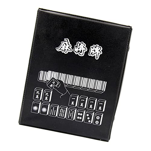 UPKOCH 1 Satz tragbares Mahjong interaktives Reisespielzeug Brettspiel im Freien lustiges reisespielzeug Tischreisespielzeug interessanter Mahjong Tabletop-Brettspiel von UPKOCH