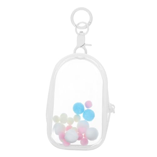 UPKOCH 1 Satz transparente Aufbewahrungstasche Stand Aufbewahrungstasche für Figuren Schlüsselanhänger mit durchsichtiger Vitrine Figuren-Präsentationstasche mit Schlüsselanhänger PVC UPKOCH 1 Satz transparente Aufbewahrungstasche Stand Aufbewahrungstasche für Figuren Schlüsselanhänger mit durchsichtiger Vitrine Figuren-Präsentationstasche mit Schlüsselanhänger PVC von UPKOCH