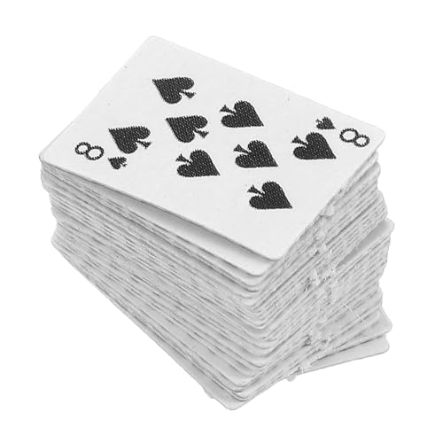 UPKOCH 1 Schachtel Mini Poker Süße Spielkarten Mini Spielkarten Miniatur Puppenhaus Zubehör Spielkartenspiel Puppenhaus Dekoration Kleine Spiele Partygeschenke Erwachsene UPKOCH 1 Schachtel Mini Poker Süße Spielkarten Mini Spielkarten Miniatur Puppenhaus Zubehör Spielkartenspiel Puppenhaus Dekoration Kleine Spiele Partygeschenke Erwachsene von UPKOCH