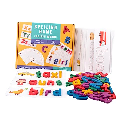 UPKOCH Holz Baby Spielzeug Brief Spiel Passenden Brief Lernen Spielzeug Vorschule Pädagogisches Spielzeug von UPKOCH