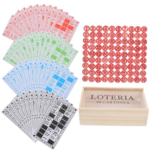 UPKOCH 1 Set Bingo Schach Logisches Schach Intellektuelles Schachbrettspiel Bingos Schachspiel Intellektuelles Schachbrett Traditionelle Strategiespiele Strategie Brettspiele von UPKOCH