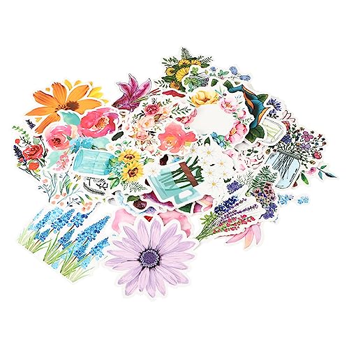 UPKOCH 100 Stücke Sonnenblumen Aufkleber Aufkleber Gepäck Koffer Aufkleber Für Scrapbooking von UPKOCH