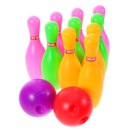 UPKOCH 1 Set Bowlingkugel Bowlingbälle Spielspielzeug Spaß Im Freien Boule Kinderfestung Mini Bowling Bowling Karneval Ringwurfringe Bowling Pins Für Bop Toss Its Plastic UPKOCH 1 Set Bowlingkugel Bowlingbälle Spielspielzeug Spaß Im Freien Boule Kinderfestung Mini Bowling Bowling Karneval Ringwurfringe Bowling Pins Für Bop Toss Its Plastic von UPKOCH
