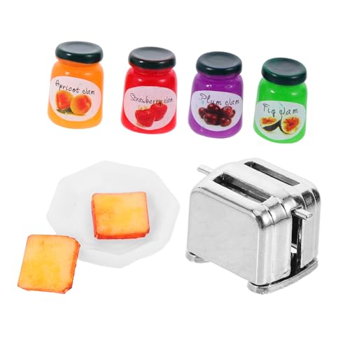 UPKOCH 1 Set Brotbackautomaten Modell Miniatur Toaster Zubehör Miniatur Frühstück Puppenhaus Küchendekoration Puppenhaus Brotbackautomat Miniatur Brotbackautomat Winziger Toaster UPKOCH 1 Set Brotbackautomaten Modell Miniatur Toaster Zubehör Miniatur Frühstück Puppenhaus Küchendekoration Puppenhaus Brotbackautomat Miniatur Brotbackautomat Winziger Toaster von UPKOCH
