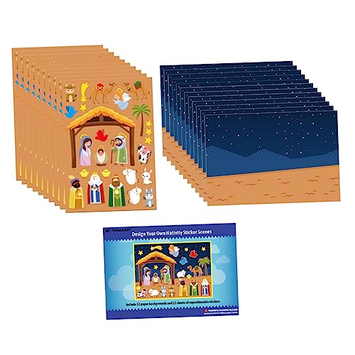 UPKOCH 1 Set Christliches Krippen Outfit Mädchenspielzeug Kinderaufkleber Nagelaufkleber Aufkleber Für Mädchen Kinderspielzeug Mädchenspielzeug Aufkleber Für Lustige UPKOCH 1 Set Christliches Krippen Outfit Mädchenspielzeug Kinderaufkleber Nagelaufkleber Aufkleber Für Mädchen Kinderspielzeug Mädchenspielzeug Aufkleber Für Lustige von UPKOCH