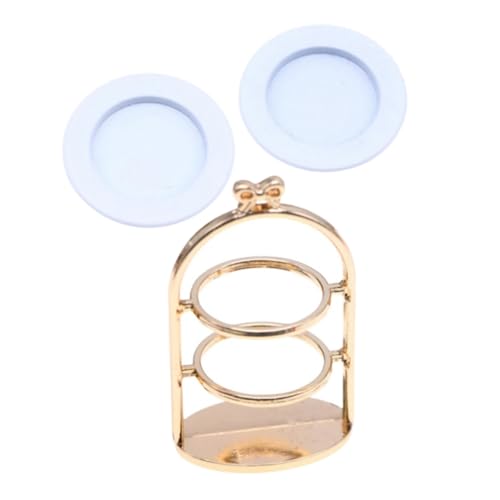 UPKOCH 1satz Miniaturer Lagiger Kuchenständer Aus Metall Für Puppenhaus Eleganter Dessert-Display-Halter Und Küchenzubehör Für Puppenhaus-Dekoration Und Accessoires UPKOCH 1satz Miniaturer Lagiger Kuchenständer Aus Metall Für Puppenhaus Eleganter Dessert-Display-Halter Und Küchenzubehör Für Puppenhaus-Dekoration Und Accessoires von UPKOCH