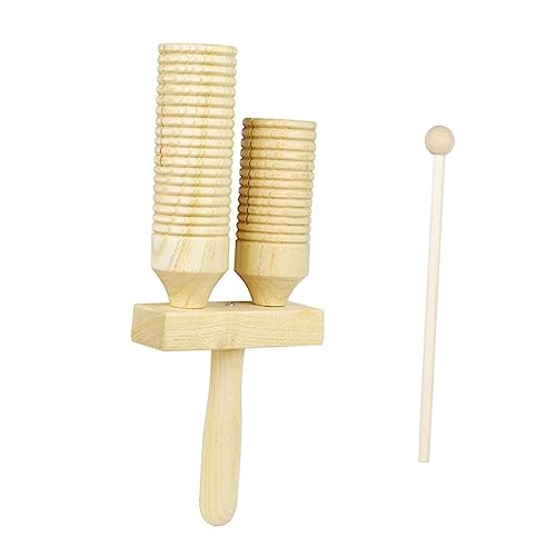 UPKOCH Musikspielzeug Für Kinder 1 Satz Schlaginstrumente Aus Holz Rhythmus-Stick-Spielzeug Für Die Entwicklung Von Kleinkindern Und Babys von UPKOCH